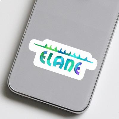 Rowboat Sticker Elane Image