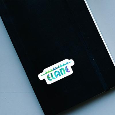 Rowboat Sticker Elane Notebook Image