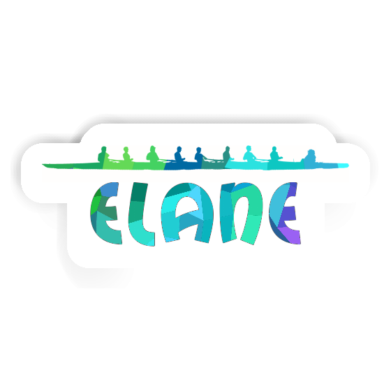 Rowboat Sticker Elane Laptop Image