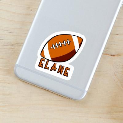 Sticker Elane Rugby Notebook Image