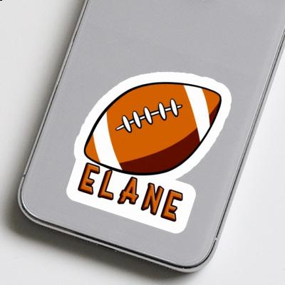 Sticker Elane Rugby Laptop Image