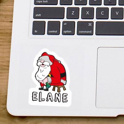 Sticker Elane Santa Claus Gift package Image