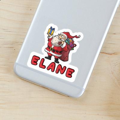 Santa Claus Sticker Elane Notebook Image