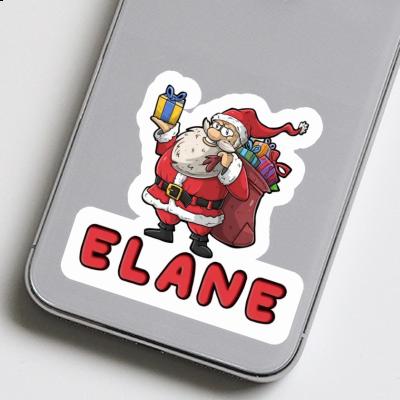 Elane Aufkleber Weihnachtsmann Notebook Image