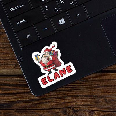 Santa Claus Sticker Elane Notebook Image