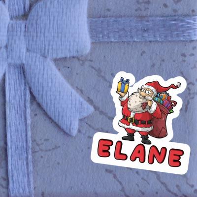 Elane Aufkleber Weihnachtsmann Gift package Image