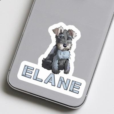 Sticker Elane Dog Image