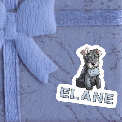 Sticker Elane Dog Laptop Image