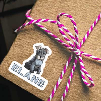 Sticker Elane Dog Notebook Image