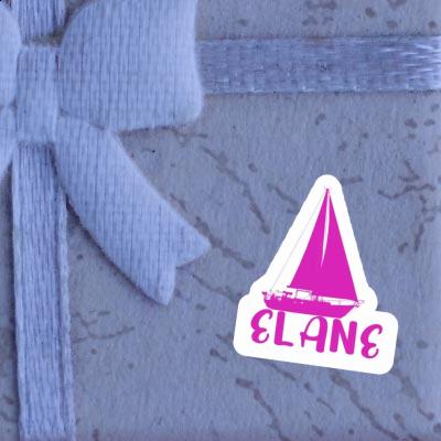 Elane Sticker Sailboat Gift package Image