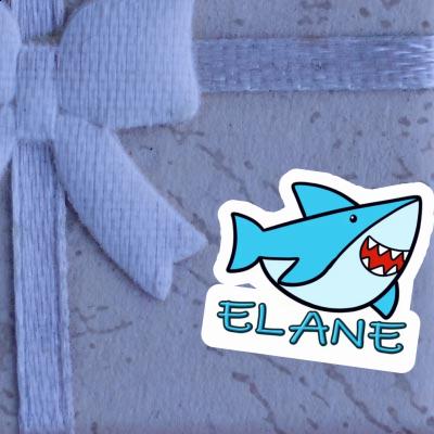 Shark Sticker Elane Notebook Image