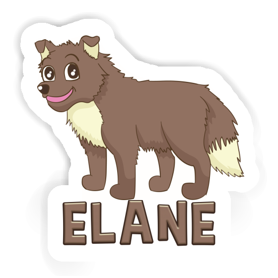 Sticker Sheepdog Elane Gift package Image