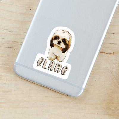 Autocollant Elane Shih Tzu Laptop Image