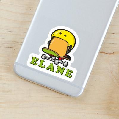 Aufkleber Elane Skateboard-Ei Image