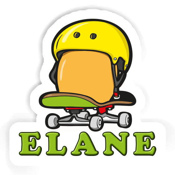 Œuf de skateboard Autocollant Elane Notebook Image