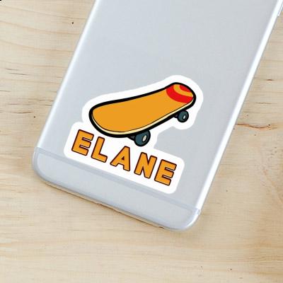 Elane Autocollant Skateboard Notebook Image