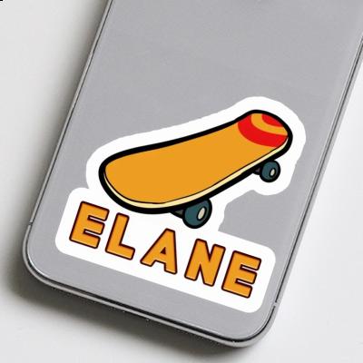 Skateboard Sticker Elane Laptop Image