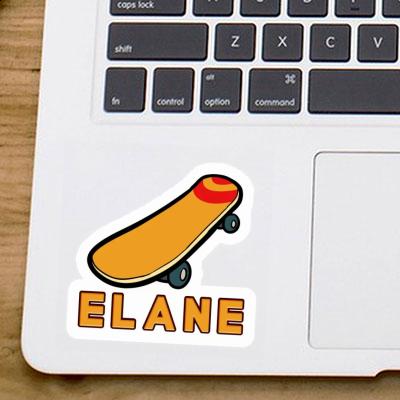 Elane Autocollant Skateboard Laptop Image