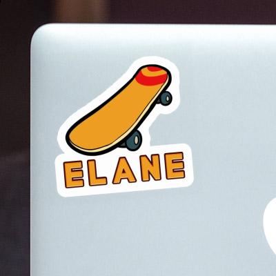 Elane Autocollant Skateboard Laptop Image