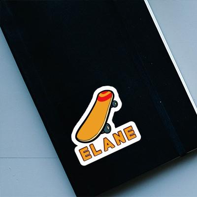 Elane Autocollant Skateboard Laptop Image