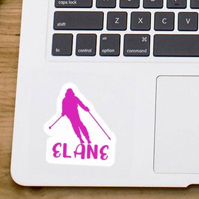 Sticker Skier Elane Gift package Image