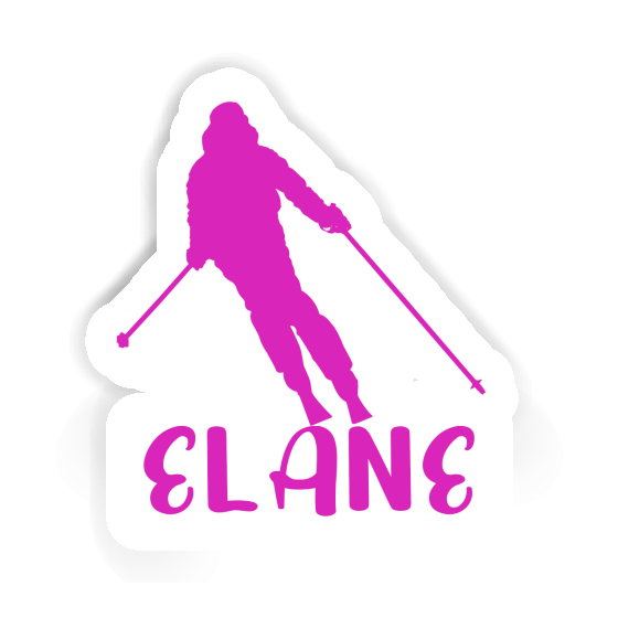 Sticker Elane Skifahrerin Gift package Image