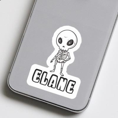 Sticker Skeleton Elane Laptop Image