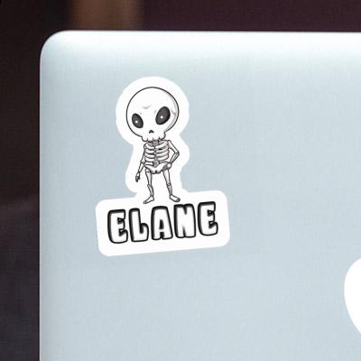 Sticker Skeleton Elane Notebook Image