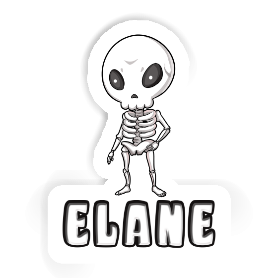 Sticker Skeleton Elane Gift package Image