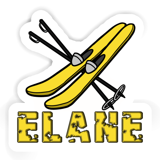 Elane Sticker Ski Image