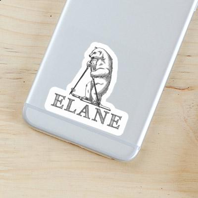 Sticker Elane Skier Image