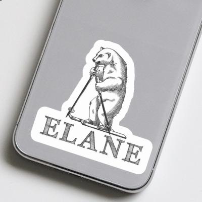 Sticker Elane Skier Gift package Image