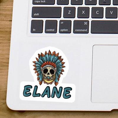 Baby-Skull Sticker Elane Notebook Image