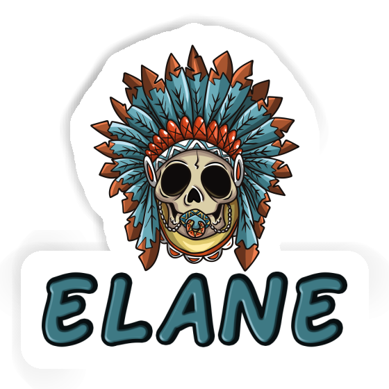 Baby-Skull Sticker Elane Laptop Image