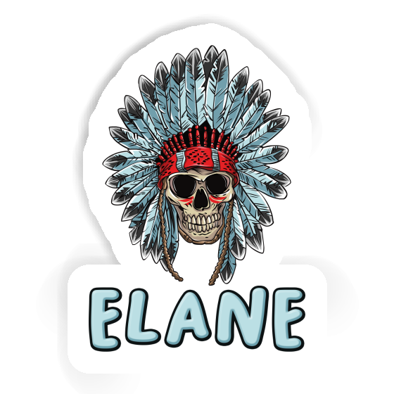 Indian Sticker Elane Notebook Image