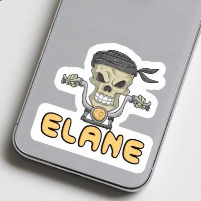 Motard Autocollant Elane Laptop Image