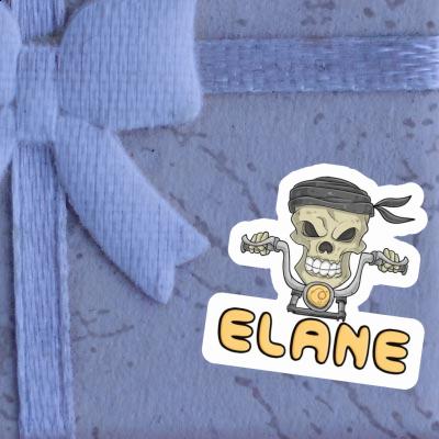 Sticker Motorradfahrer Elane Image