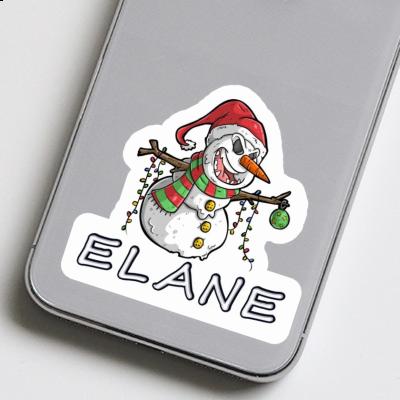 Autocollant Elane Bonhomme de neige Gift package Image