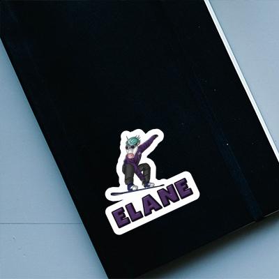 Sticker Elane Boarder Image