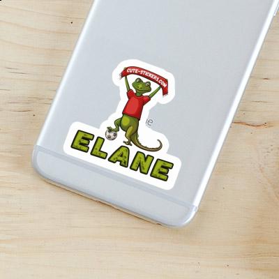 Sticker Elane Eidechse Image