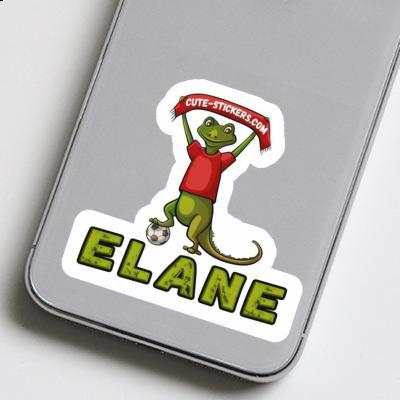 Sticker Elane Eidechse Notebook Image