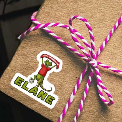 Sticker Lizard Elane Notebook Image