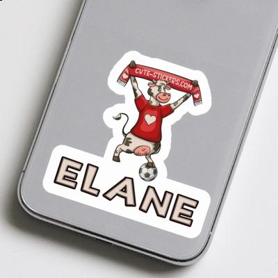 Cow Sticker Elane Laptop Image