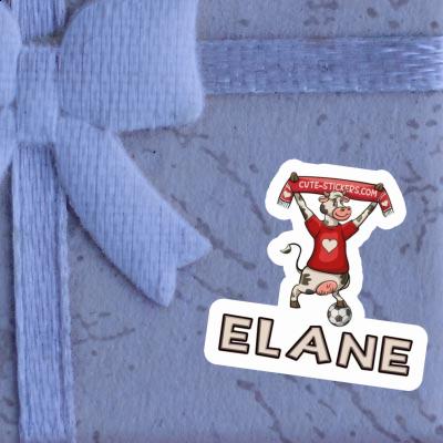 Cow Sticker Elane Image