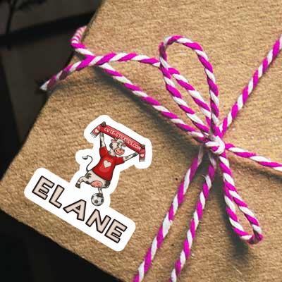 Cow Sticker Elane Image