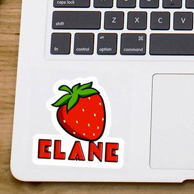 Sticker Elane Strawberry Laptop Image