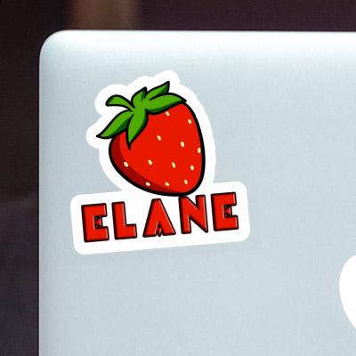 Sticker Elane Strawberry Image