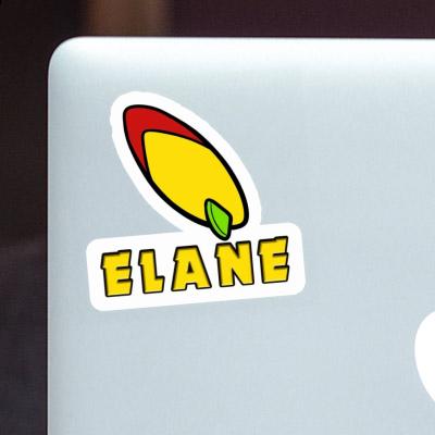 Autocollant Elane Planche de surf Notebook Image