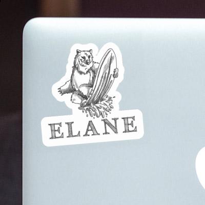 Sticker Elane Surfer Laptop Image