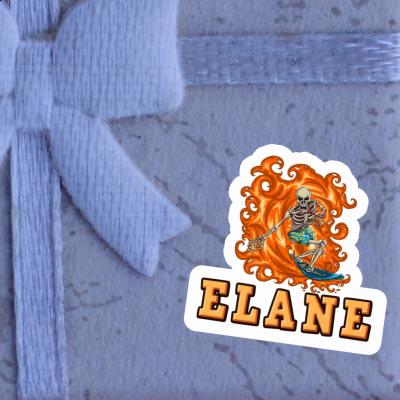 Sticker Elane Surfer Laptop Image